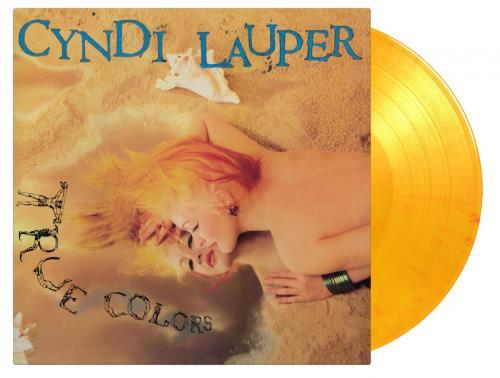 Cyndi Lauper True Colours - Orange Vinyl - Numbered - Sealed